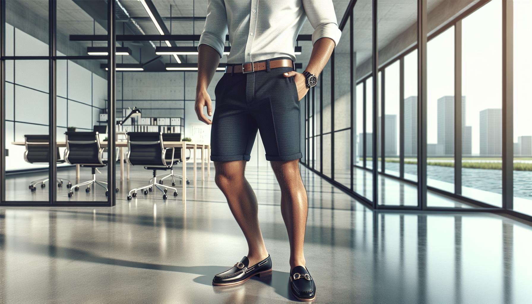can you wear shorts for business casual