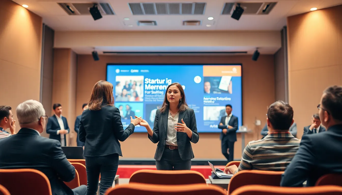 Startup pitch competition